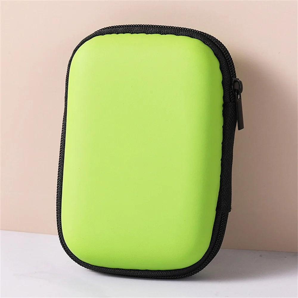 Travel Storage Bag Charging Case for Data Cables Earphone Package Zipper Bag Portable Travel Cable Organizer Electronics Storage