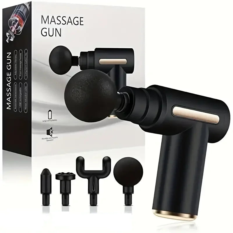 Handheld Electric Muscle Massager Handheld Massagers with 99 Speeds & 8 Attachments for Back and Neck, Gifts for Men Women