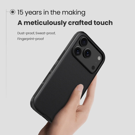 NILLKIN For iPhone 17/17 Pro/17 Pro Max/17 Air TPU+PC Frosted Case Shockproof Anti-Slip Matte UV Coating For iPhone 17 Case
