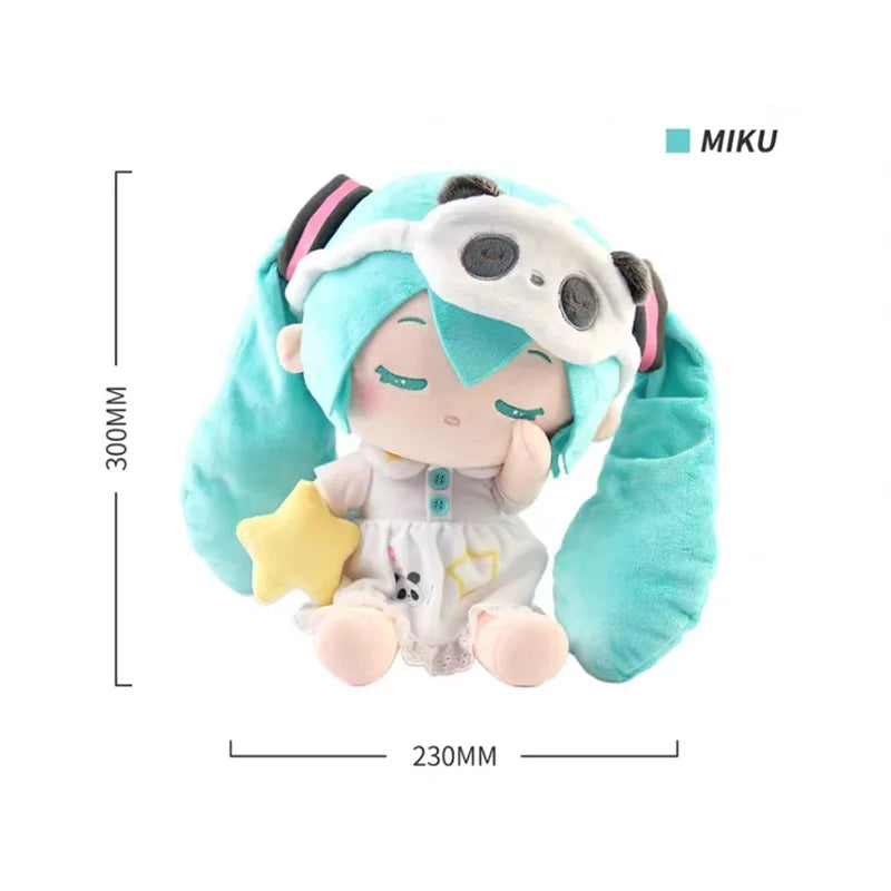 Anime Hatsune Miku Plush Doll Cartoon Peripherals Cute Sleep Accompany Doll Soft Toy Girls Birthday Gifts