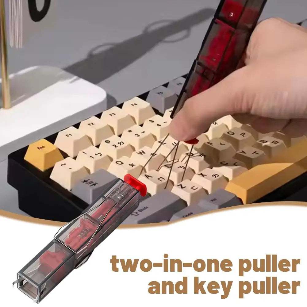 2in1 Key Puller Mechanical Keyboard Key Puller Hot-swap Key Puller Keyboard Cleaning Tool Compact And Portable