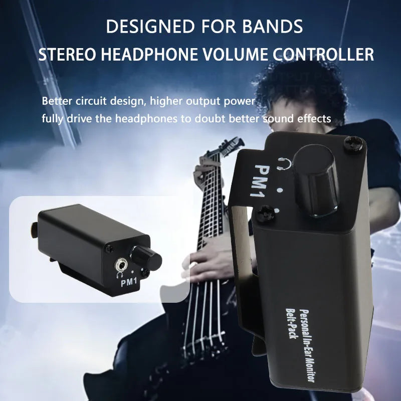 P2 portable headphone amplifier, a compact headphone amplifier designed specifically for music enthusiasts to record and monitor