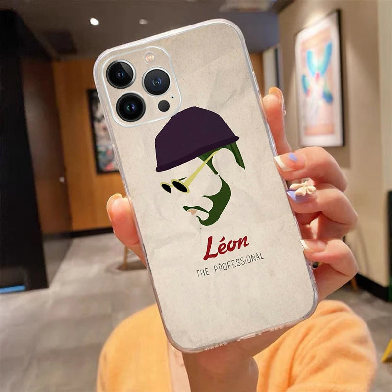 Phone Case For iphone 17 Air 17 16 Pro Max 15 14 13 Pro Max 15 16 Pro 15Plus Leon Matilda Natalie Portman