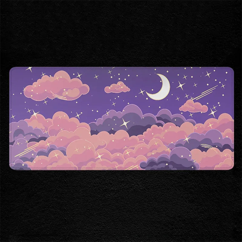 Mause Pad Skyscape Gaming Mat Anime Mouse Pad Desk Accessories Office Pc Gamer Diy Gaming Computer Mousepad Mats