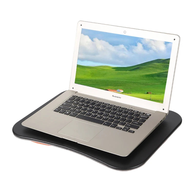 MUMUCC Multifunctional Laptop Desk With Cushion and Filled with Foam Particles, Small Pillow Table, Hard Mouse Pad Large