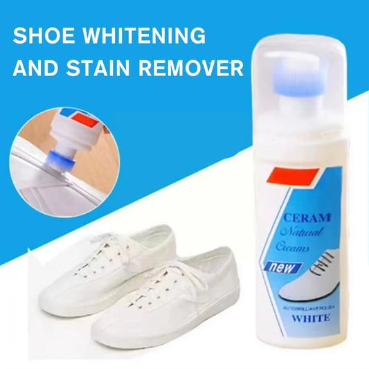 White shoes cleaning agent cleaning artifact a wipe white no wash decontamination yellowing whitening shoes sneakers cleaner