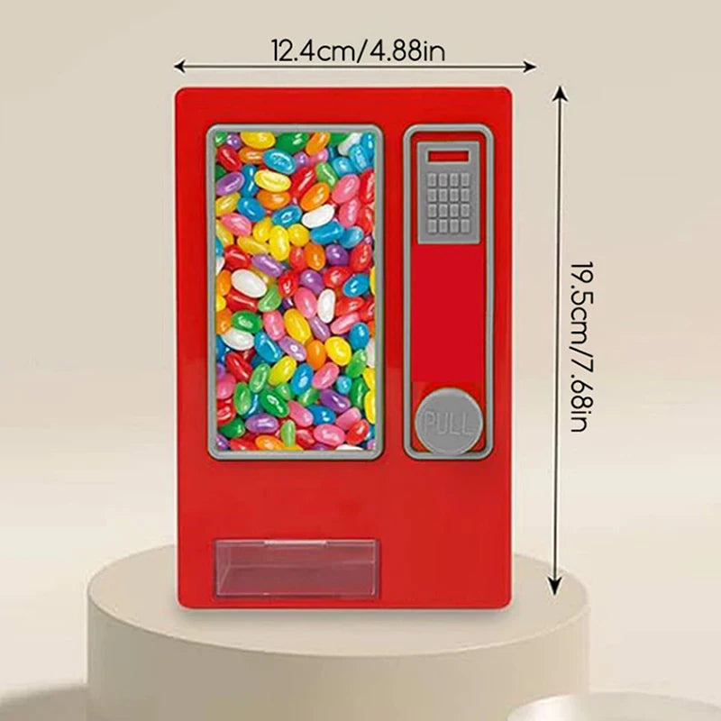 Terrific Mini Candy Machine, Manual Desktop Dispenser, Perfect for Christmas or Birthday Gifts