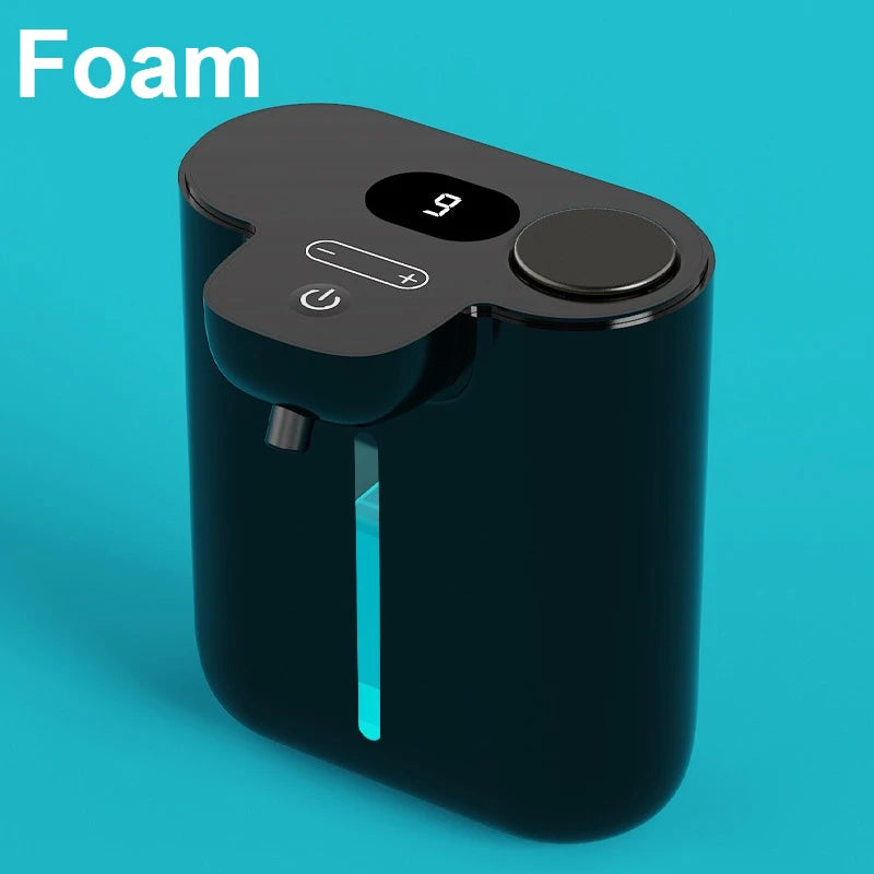 500ML Automatic Soap Dispenser Touchless Type C USB Rechargeable Electric Soap Dispenser Waterproof Foam/Liquid Dispenser
