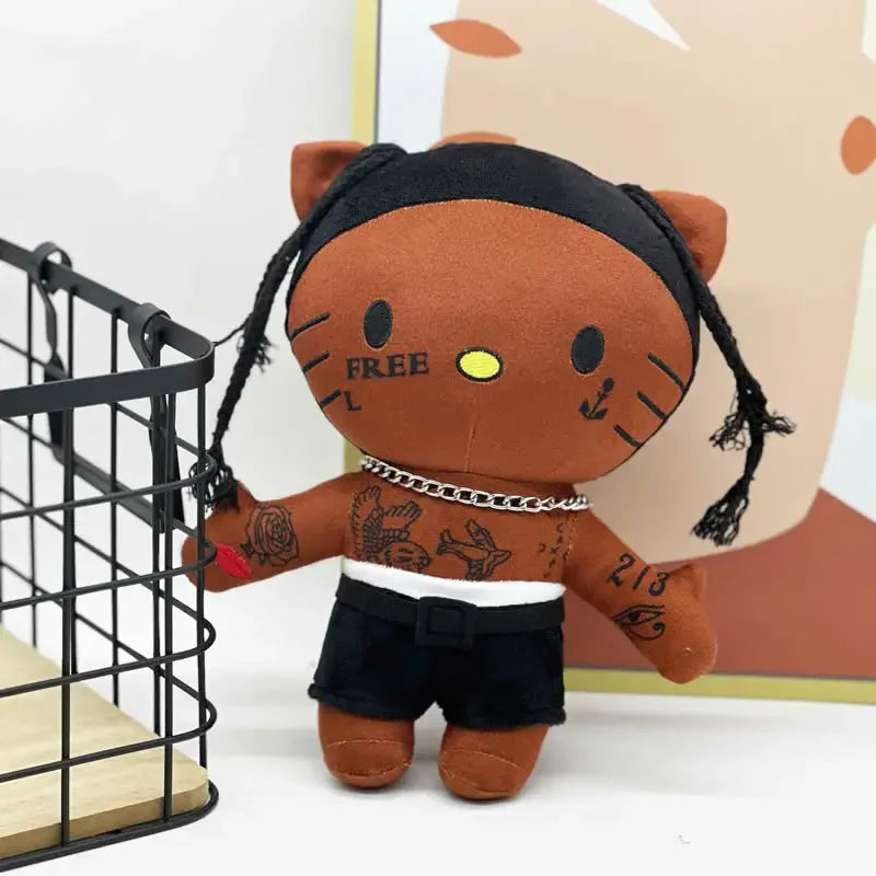 LIL PEEP Plush Doll Hello Selena Plush Toys Cute Cartoon Anime Plush Doll Soft Stuffed Dolls Room Decoration Kids Toy Gifts 22CM