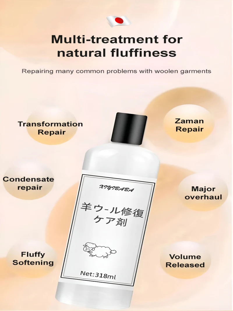 Cashmere detergent special laundry detergent silk detergent mulberry silk detergent shrink detergent