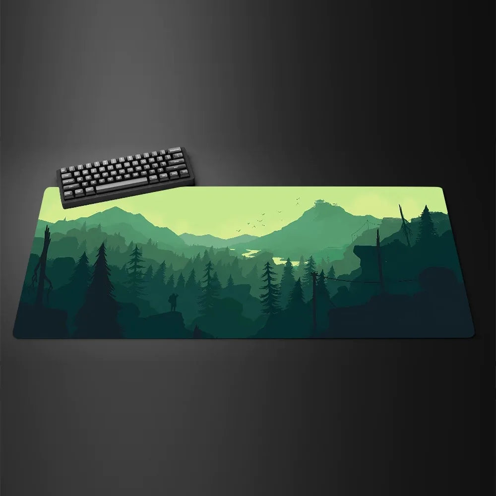 White Black Mouse Pad XXL Gaming Computer Mausepad Big Art Deskmat Playmat Laptop Office Accessories Carpet Non-Slip Mat 800x400