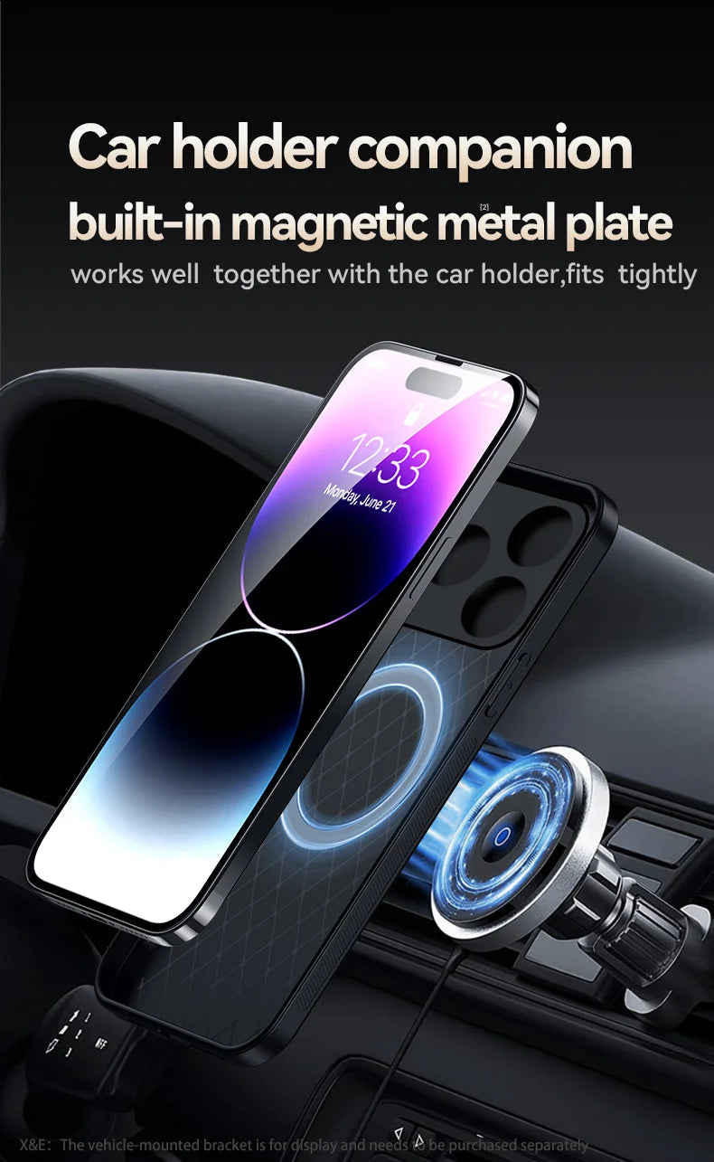 Luxury Shockproof Leather Case Coque For iPhone 17 17 Air 17 Pro Max Plus Magnet Shell Phone Case for  iPhone 17Pro Back Cover