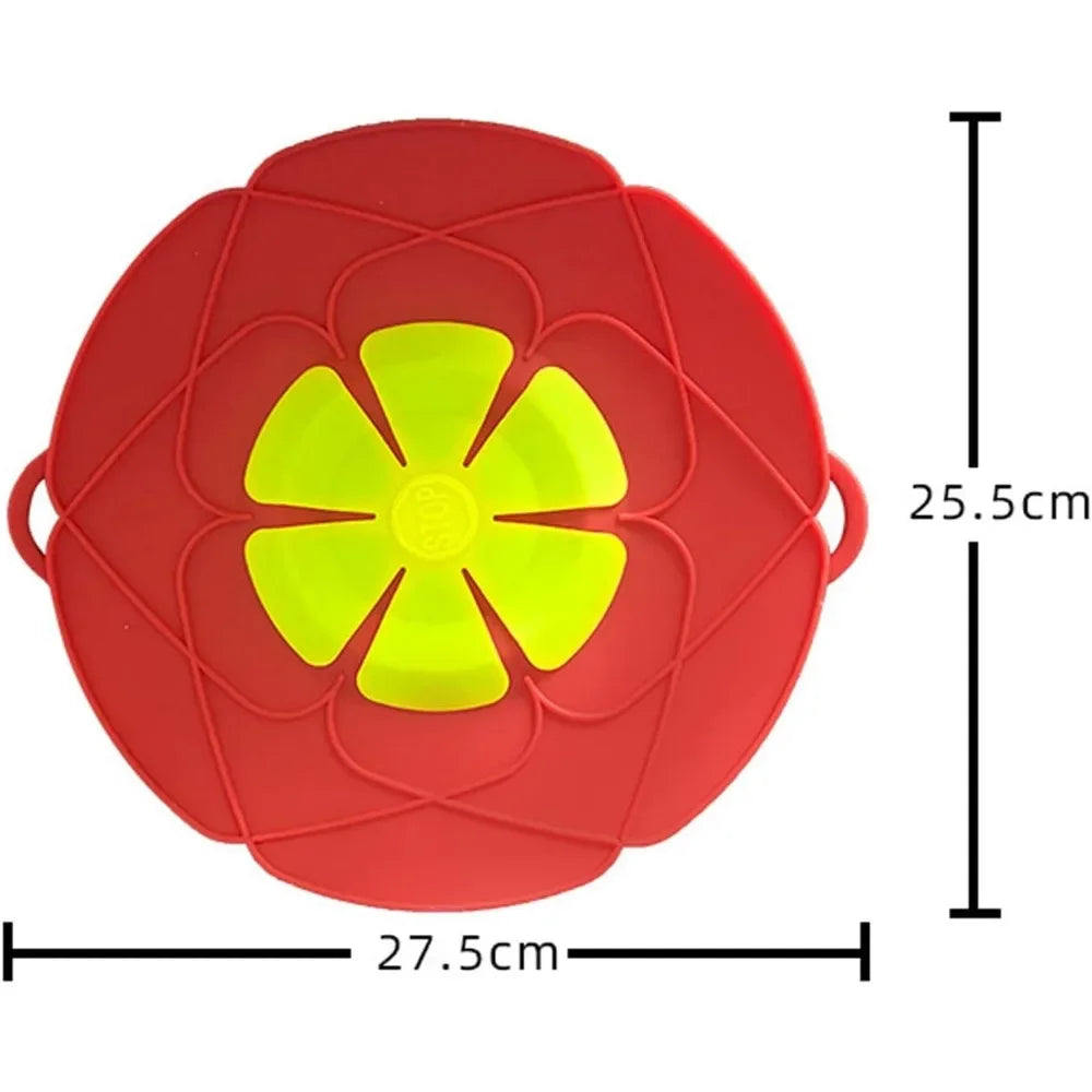 1Pcs Anti Overflow Boiling Protection Silicone Pot Lid Multifunctional Cooking Tool for Boiling Protection Kitchenware