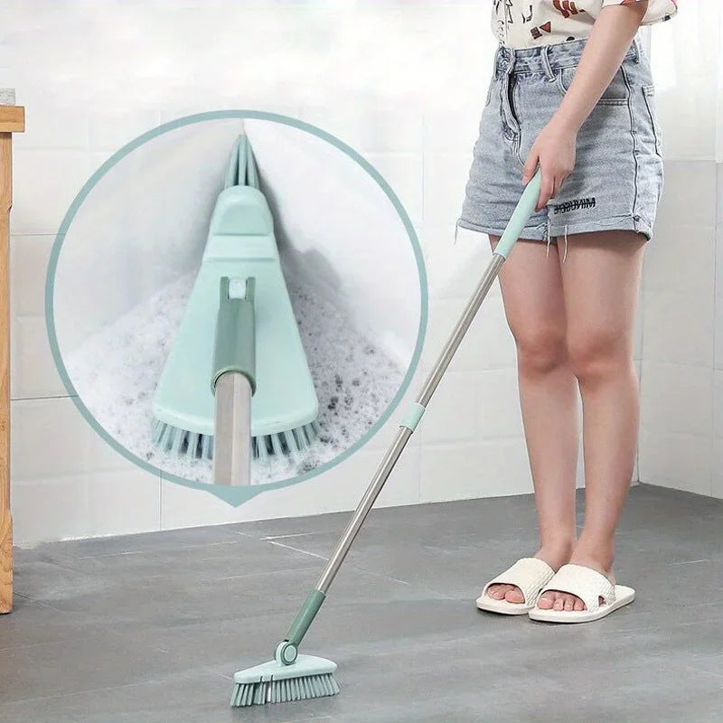 Shower Scrubber, Long Handle Bathroom Cleaning Brush, For Bathroom, Shower, Floor, Wall, Cleaning Supplies, Cleaning Tool,