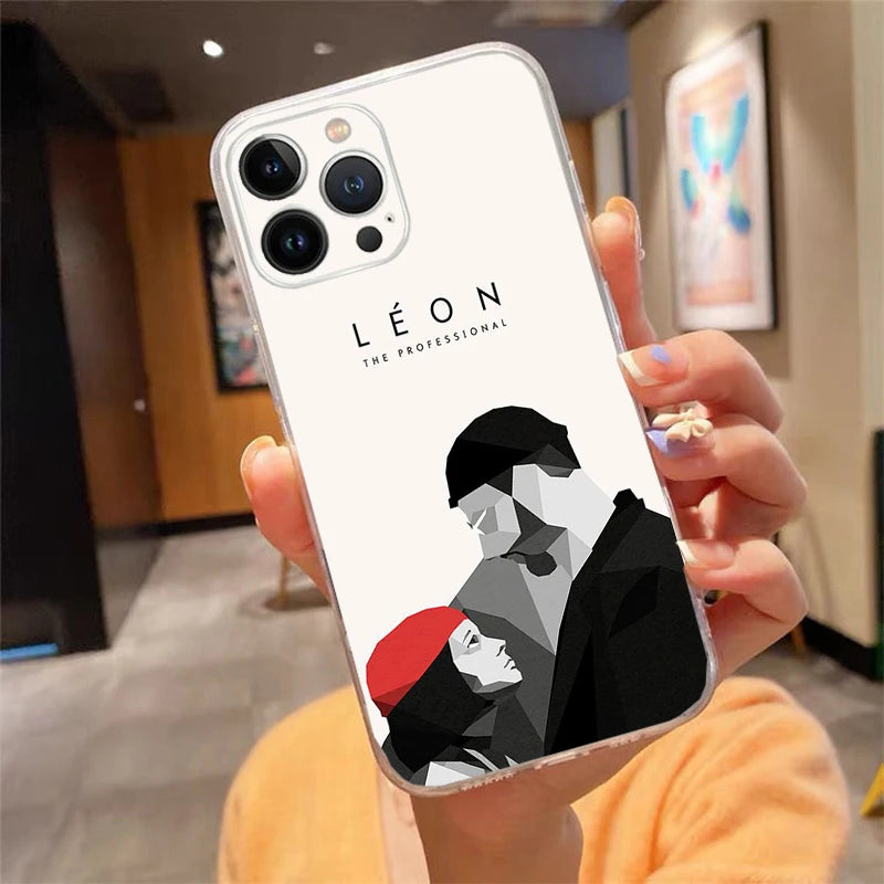 Phone Case For iphone 17 Air 17 16 Pro Max 15 14 13 Pro Max 15 16 Pro 15Plus Leon Matilda Natalie Portman