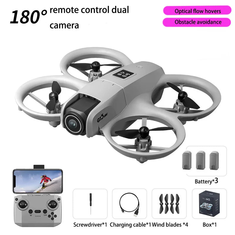 2026 NEW MINI Drone 8K 5G GPS Professional HD Aerial Photography Remote Control Aircraft HD Dual Camera Quadcopter Toy UAV