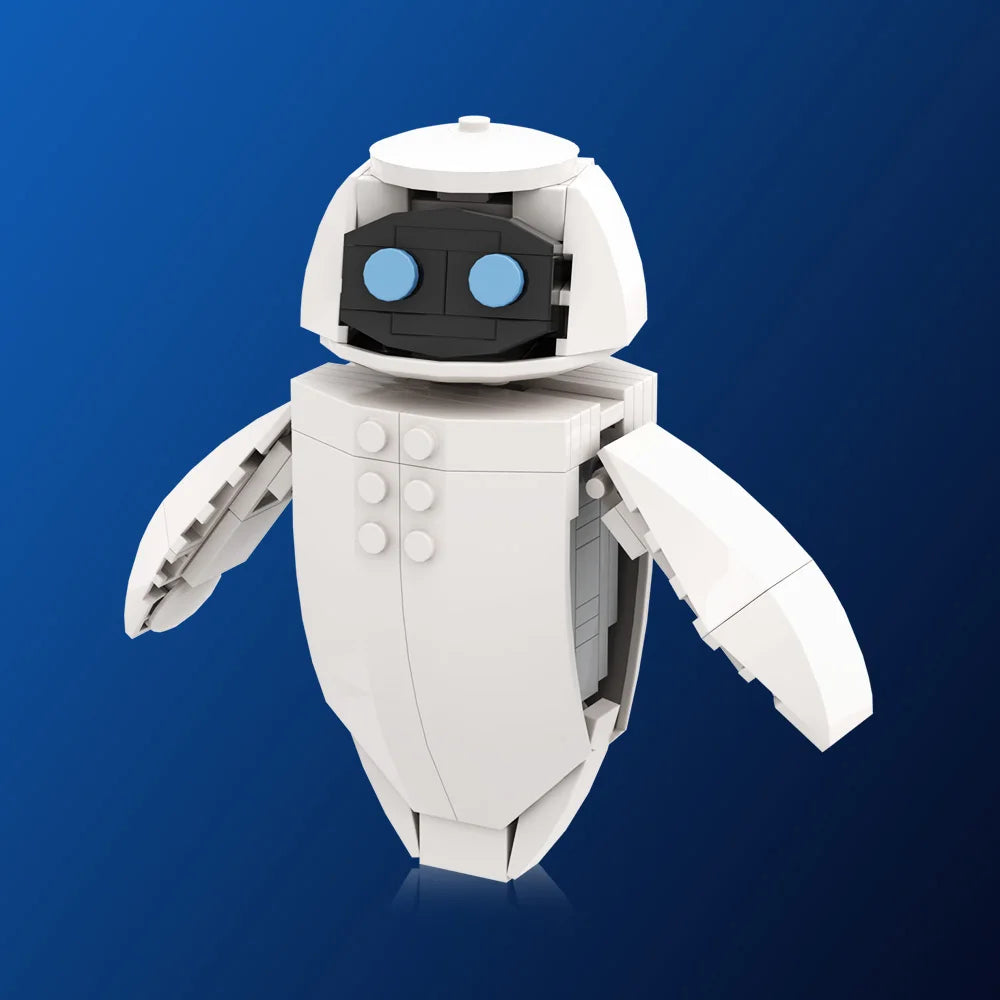 152PCS MOC Building Blocks Robot Model - Walle Eva Eve Desktop Decor Assembly Toys for Kids Gift