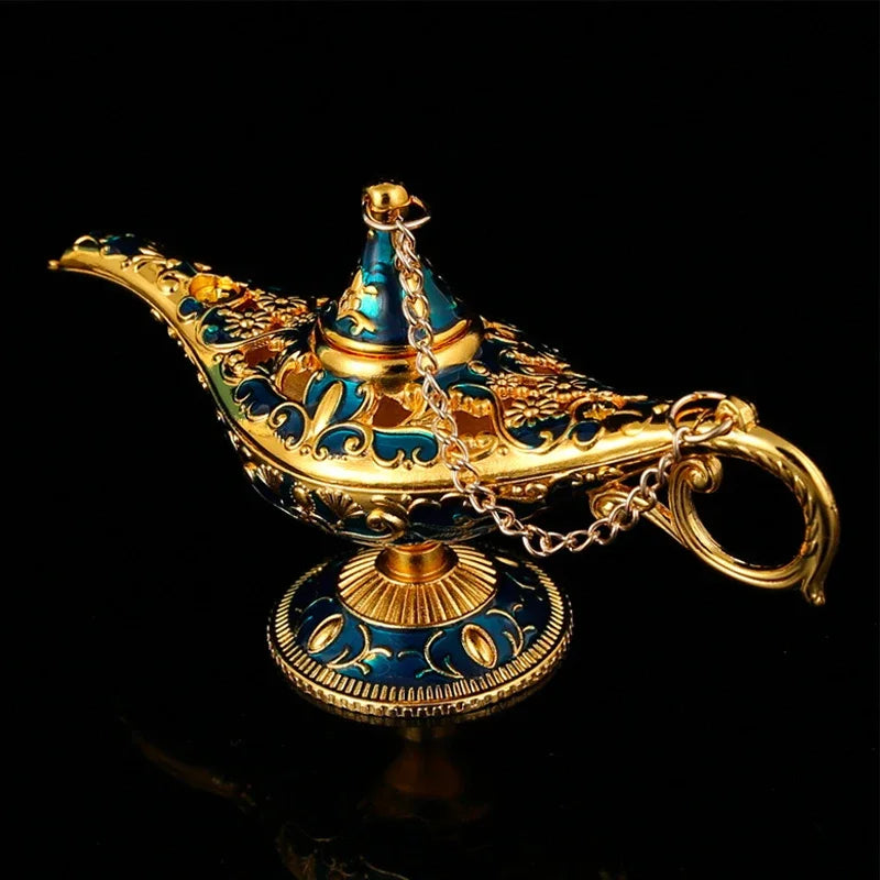 Aladdin Lamp Desktop Crafts Ornament Living Room Study Room Bedroom Decoration Holiday Gift Palace banquet decoration
