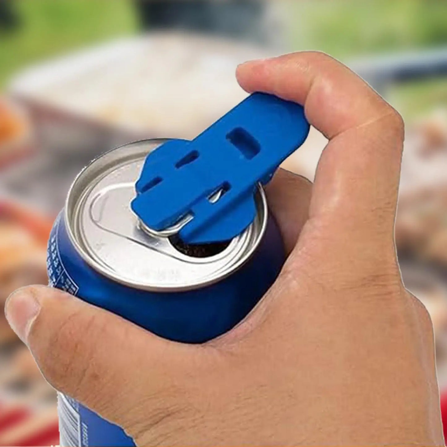 6pcs Opener Manual Soda Beer Can Openers Plastic Beverage Can Cover Protector Colorful Can Tab Cover Can Opener Tool