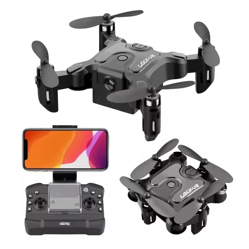 Mini V2 Drone 8k Professional Hd Dual Camera 5G FPV Air Pressure Wifi Remote Control Aircraft Obstacle Avoidance Aerial Drone