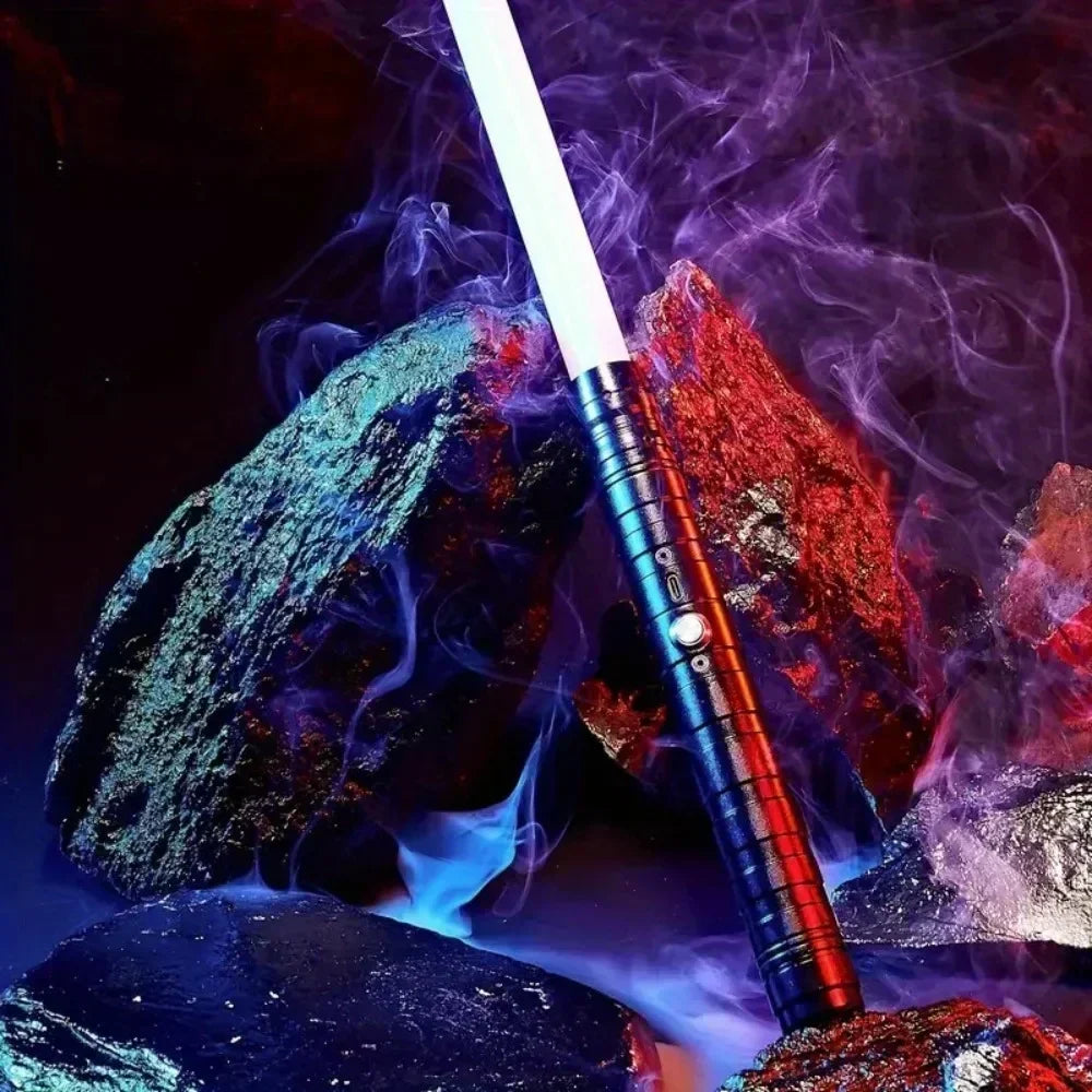 FF Lightsaber Laser Weapon Toys RGB Metal Light Saber Sword De Luz Kpop Lightstick Espada Rave Lightsaber Flashing Toy