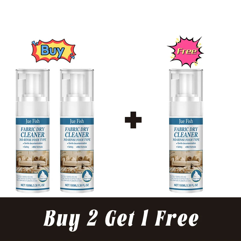 Fabric Sofa Dry Cleaning Foam Multi-function Detergent Carpet Curtain Clothes Mattress Decontamination Without Water Detergent