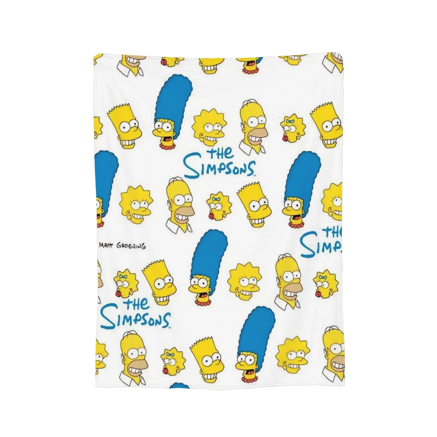 Cartoon The S-Simpsons Homer  Flannel Throw Blankets Blankets for Bed Office Soft Quilt,