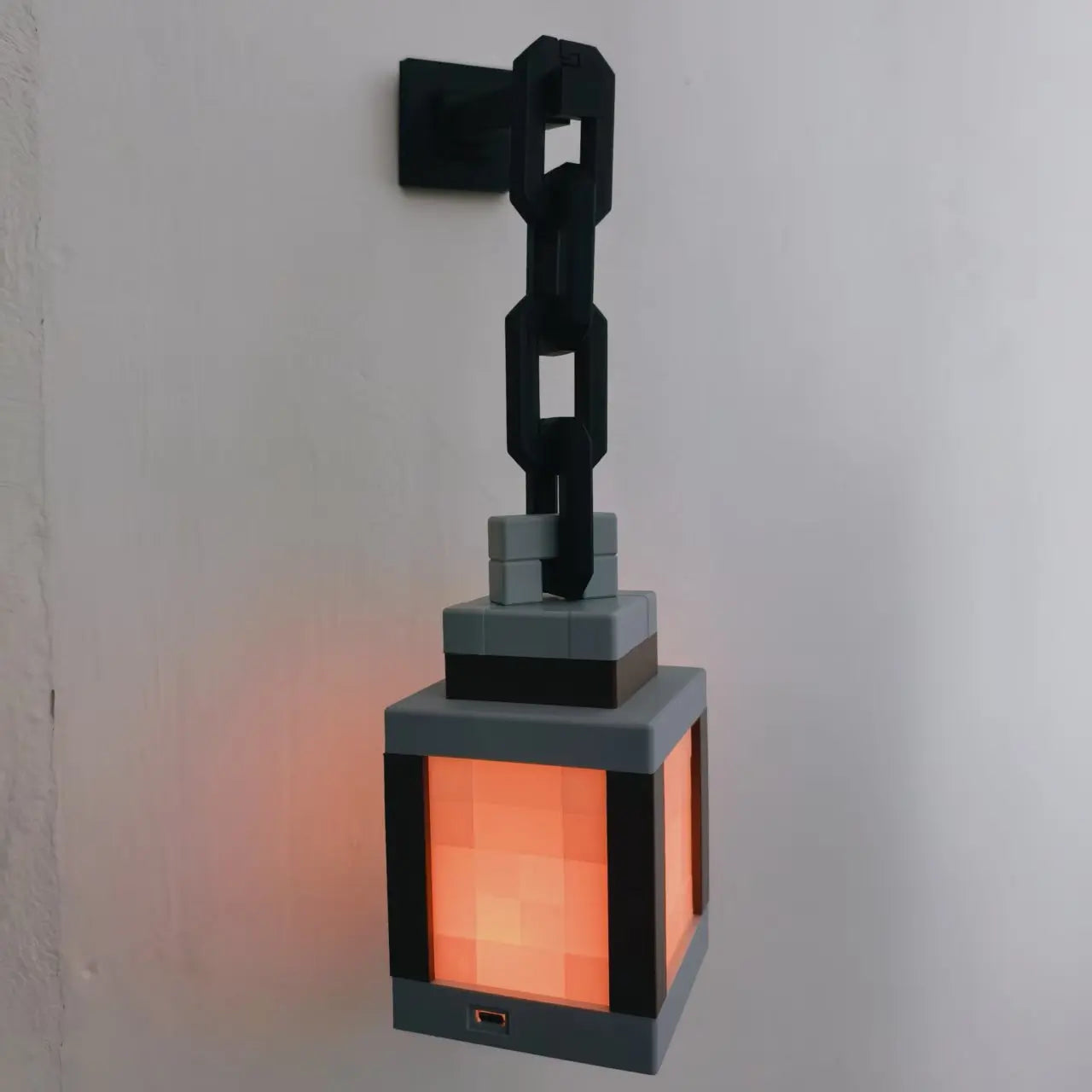 Glowing Lantern Rechargeable Night Light - Game - Themed Torch - Style Peripheral for Kids' Bedrooms