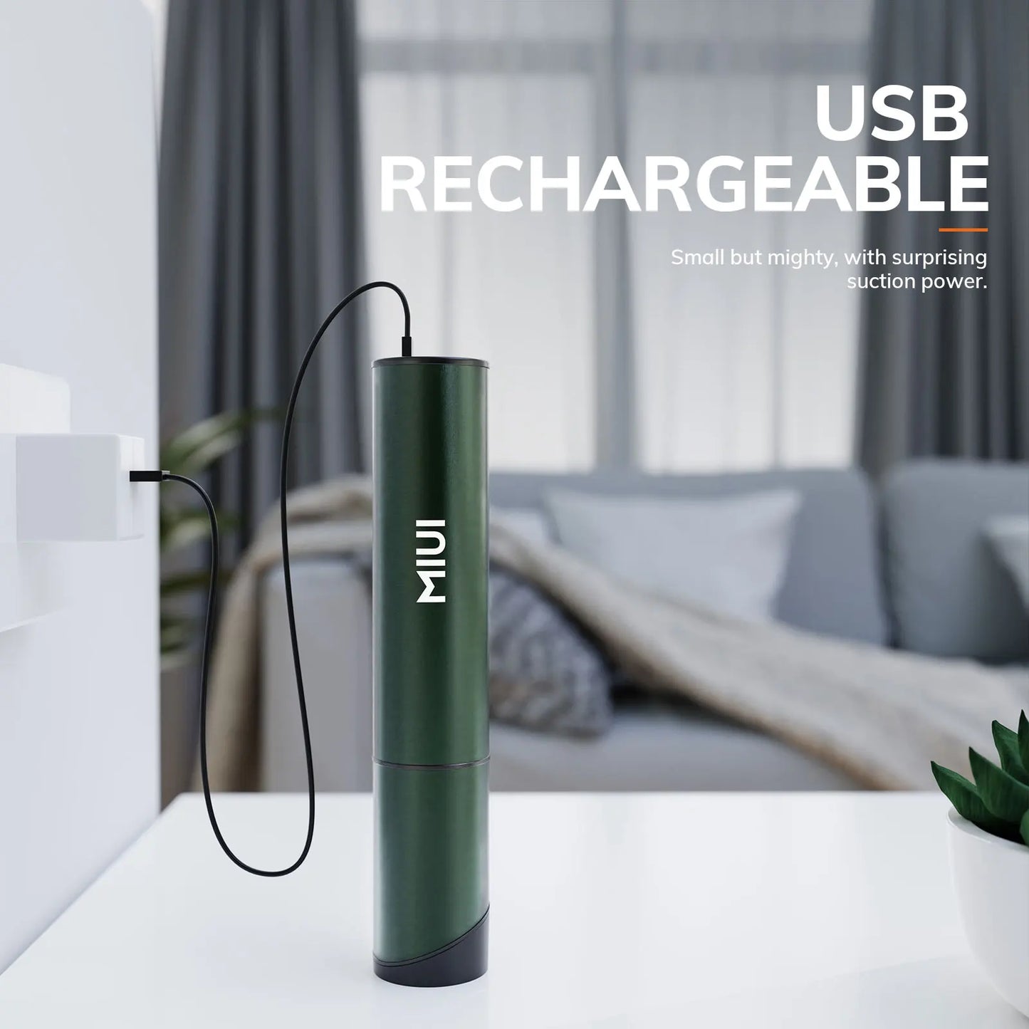 Mini Portable Vacuum Cleaner Cordless Handheld Vacuum with 3 Suction heads Easy to Clean for Desktop Keyboard & Car (USB)