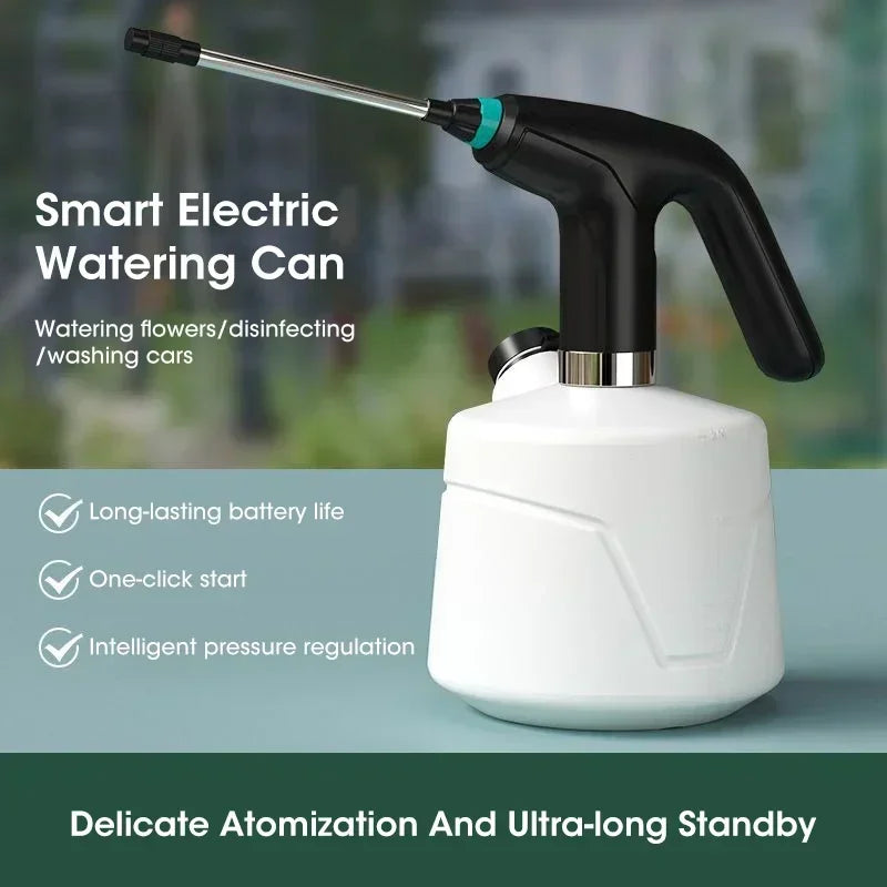 2L Agriculture Electric Sprayer Automatic Watering Can USB Rechargeable Pesticide Garden Sprayer Disinfection Filling Sprayer