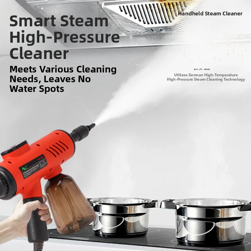 Hand-Held Steam Cleaner, High-Temperature Sterilization And Decontamination, Multifunctional Household Portable Large Water Tank