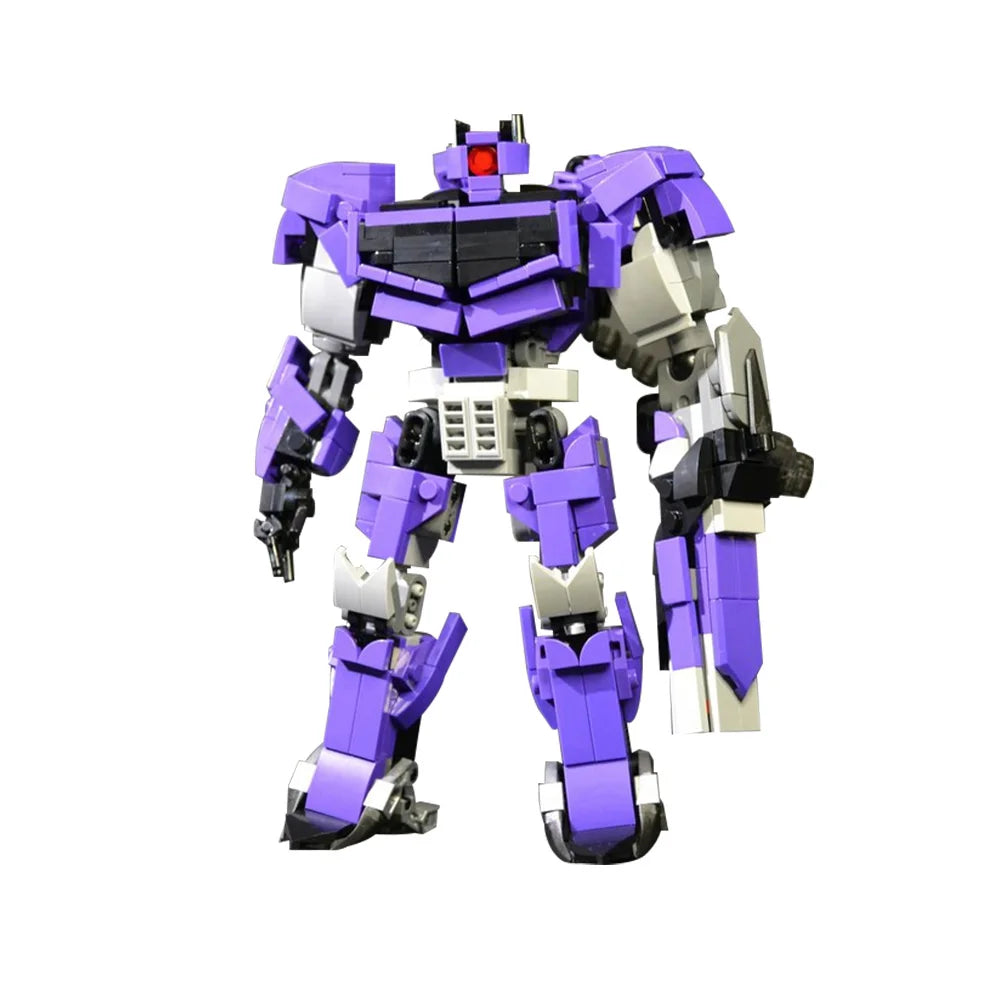 Moc Shapeshifting Robot Building Blocks - DIY Assembly Toy for Kids & Adults, Inspired by Autobots Movies