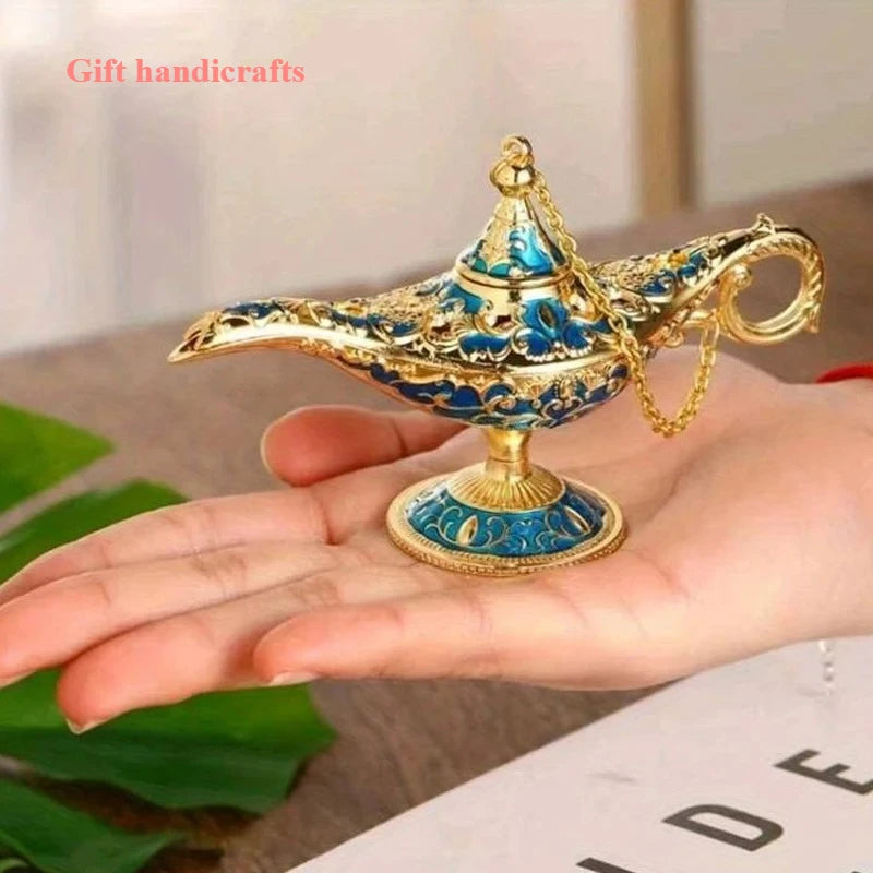 Aladdin Lamp Desktop Crafts Ornament Living Room Study Room Bedroom Decoration Holiday Gift Palace banquet decoration