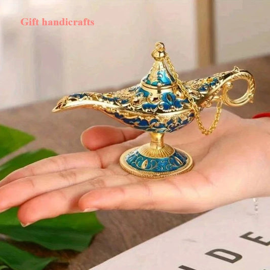 Aladdin Lamp Desktop Crafts Ornament Living Room Study Room Bedroom Decoration Holiday Gift Palace banquet decoration