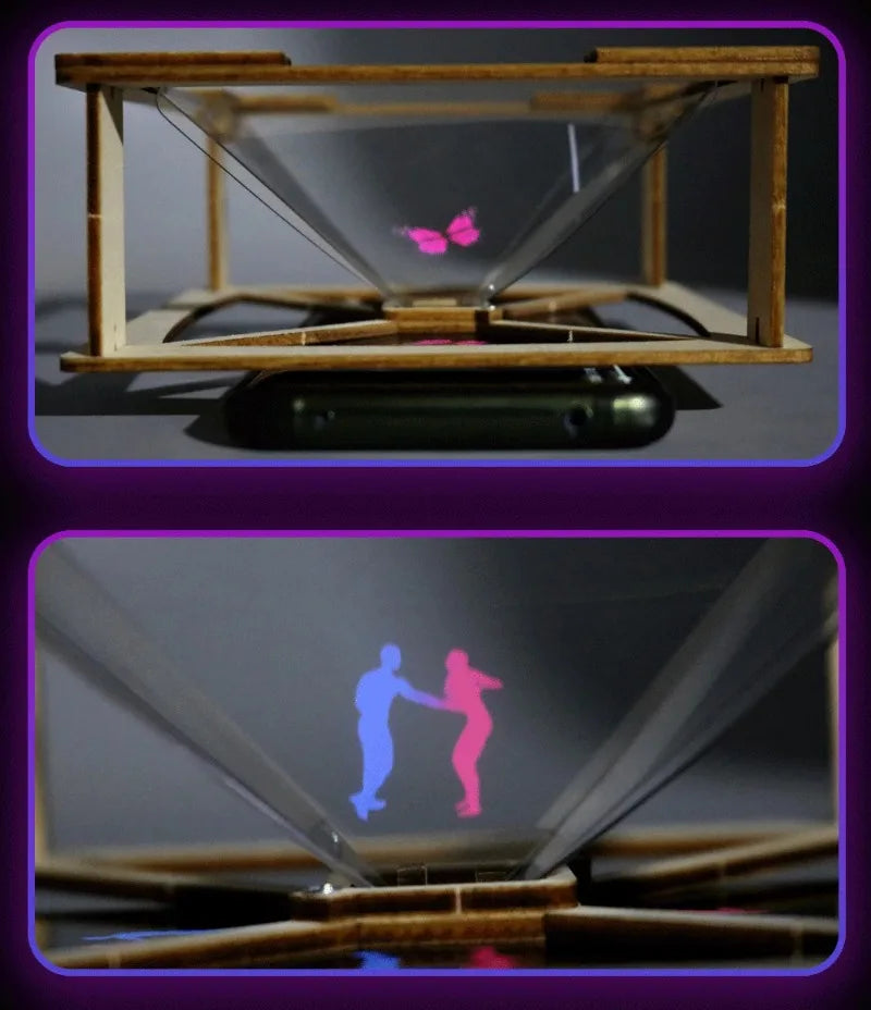 3D Holographic Pro Jection DIY Models & Building Toy Science &Education Model Toy For Children Gift Toy 1 pcs
