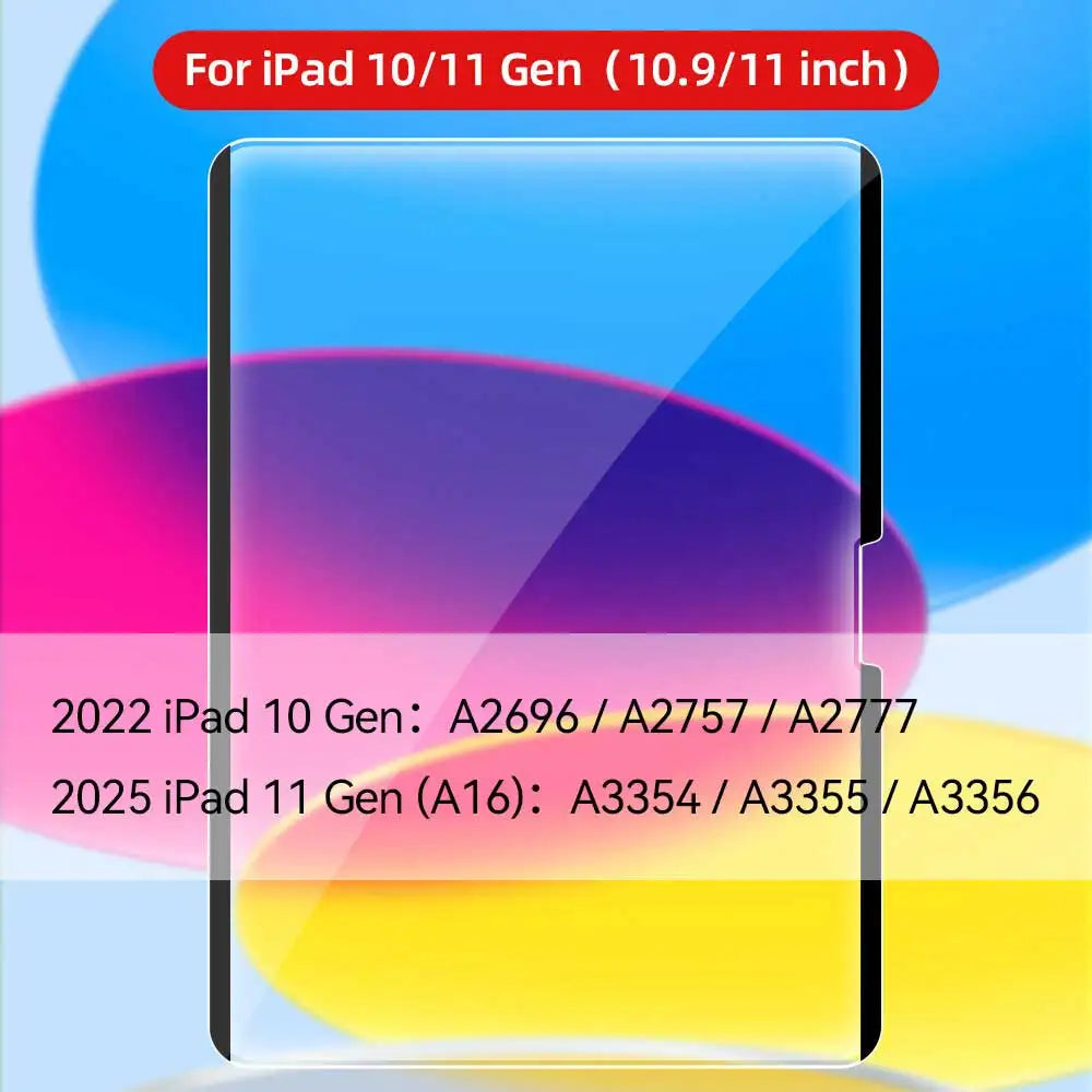 2025 For iPad Air 11 13 M2 Pro 11 13 M4 Magnetic Paper Feel Film for 10th 9.7 5 6th 10.5 10.2 7 8 9th mini 45 6 Screen Protector