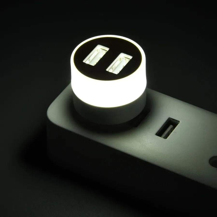 LED USB Book Lamp USB Light Eye Protection Reading Light Computer Reading Lamp Mobile Power Charging Book Lamps Mini Night Light