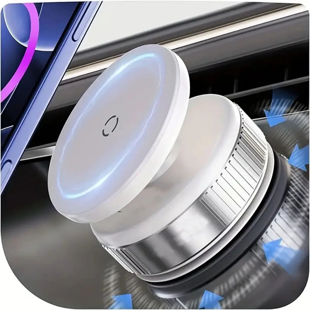 2026 Upgraded Vacuum Magnetic Car Phone Holder 360° Reinforced 96LBS Ultra Suction Cup Phone Holder ,N52 Strong Magnet