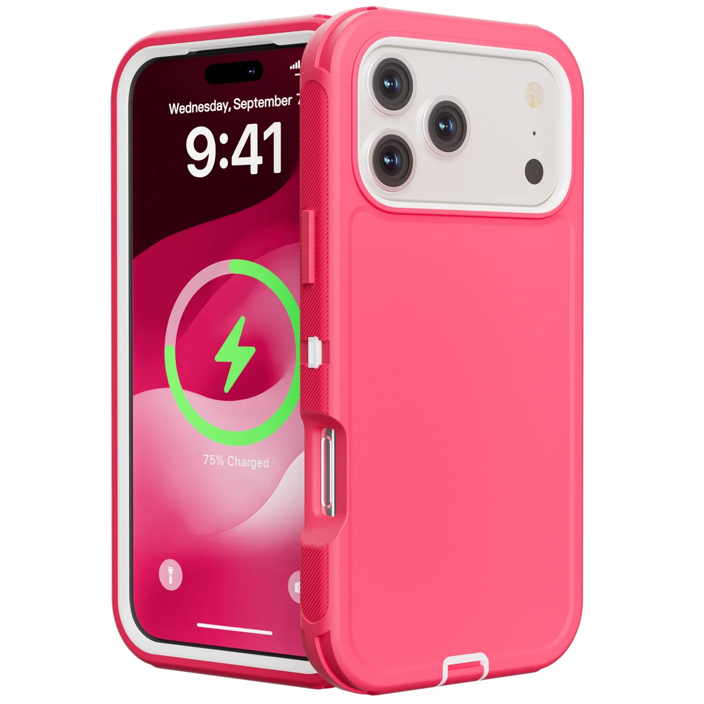 3 IN1 For iPhone 17 Air 16E 15 16 14 Plus 12 13 MINI 14 15 16 Pro Max Heavy Duty Hybrid Rugged Shockproof Armor Hard Phone Case