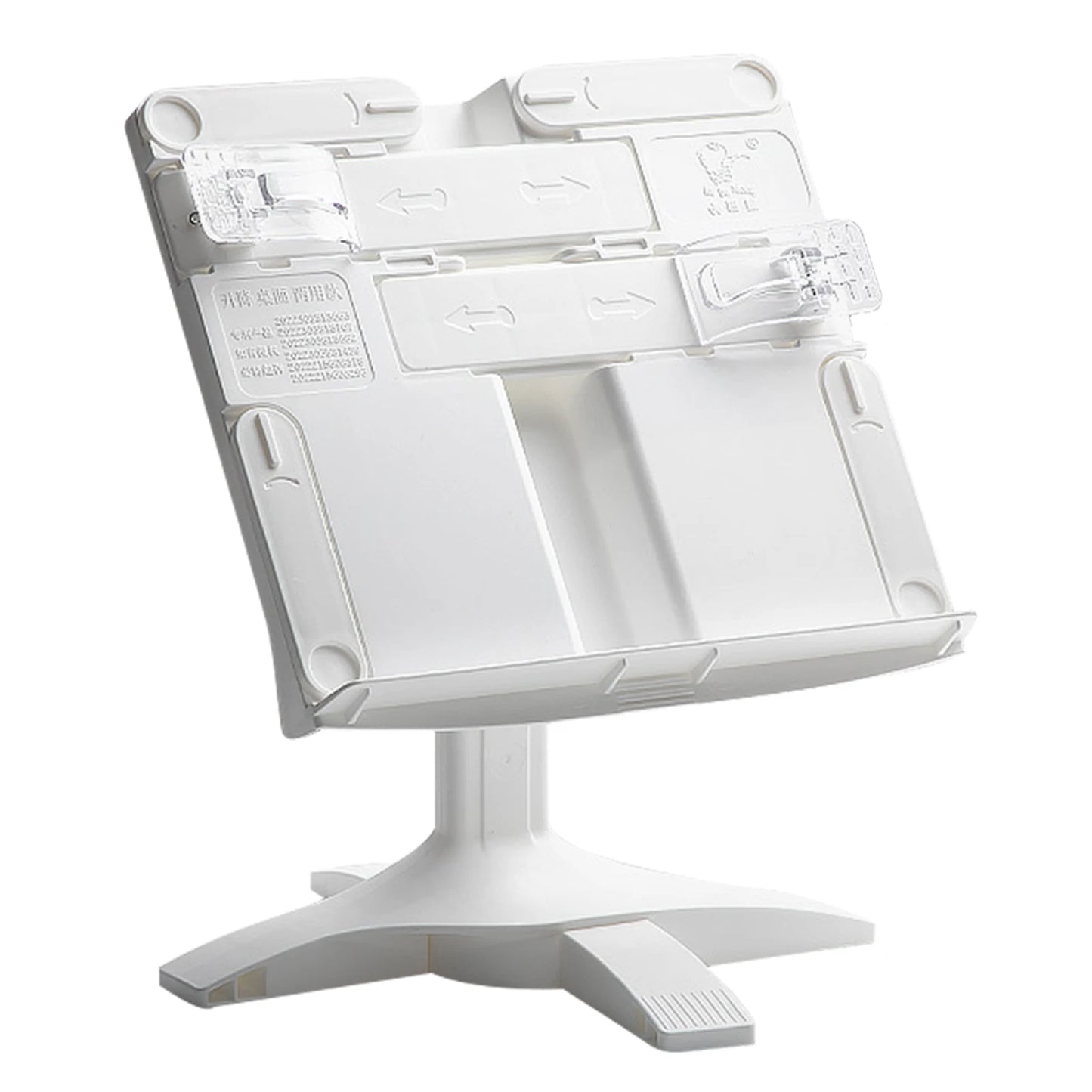 Reading Bookshelf Adjustable Rotatable Lifting Landing Reading Portable Book Support Multifunctional Document Shelf for Home