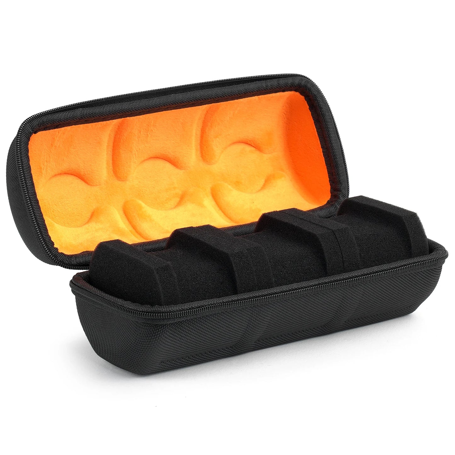 Travel Case for Watch with 3 Slots Rigid High-Quality Watch Storage Organizer Protective Box for Jewelry And Accessories