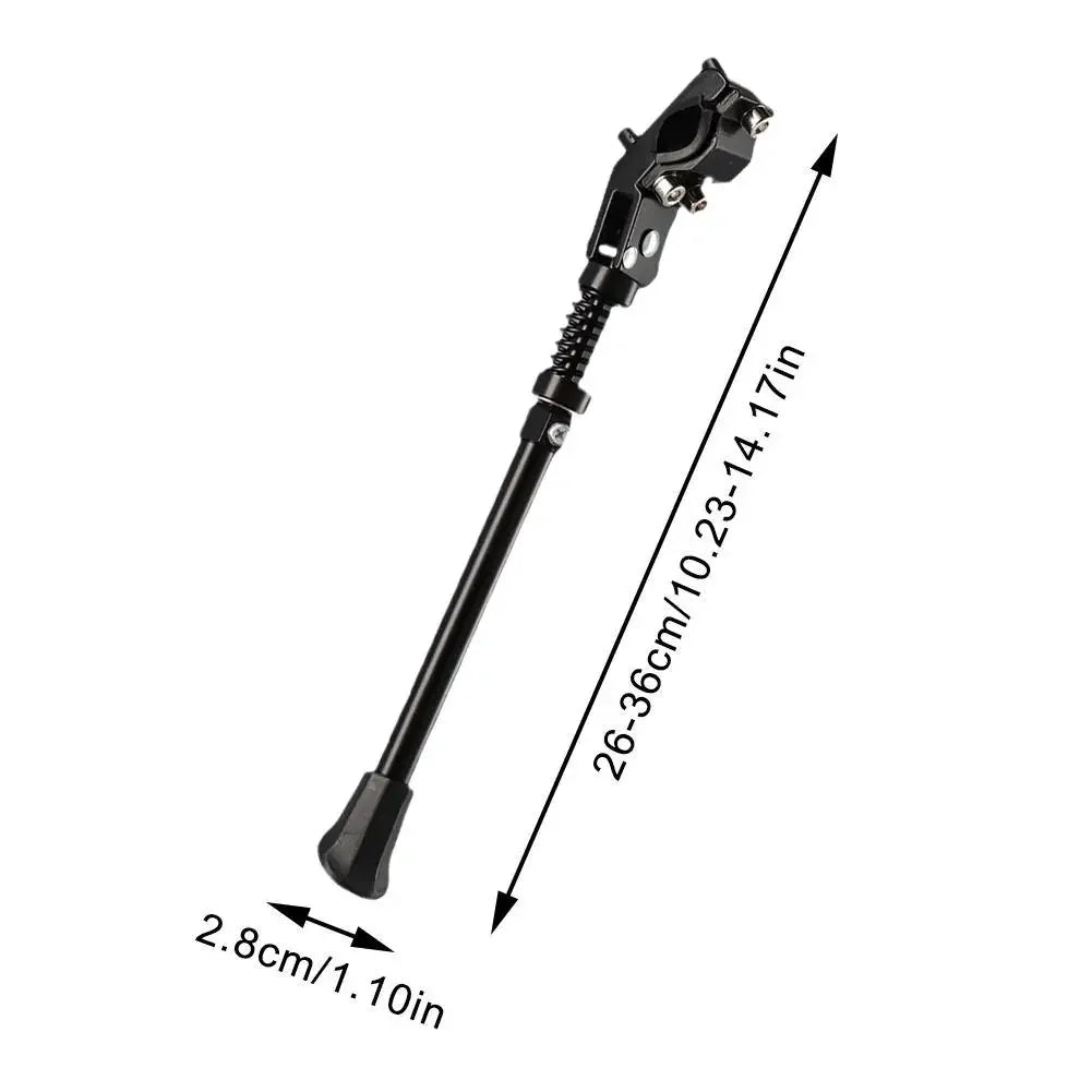 Adjustable Bicycle Stands 26-36cm Kickstand Mountain Bike MTB Aluminum Side Rear Kick Stand Solid Reliable Bicycle Accessories