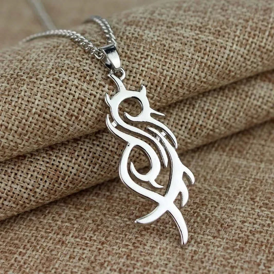 Valentine's Day Gift Rock Band Slipknot Live Knot Star Necklace Pendant Jewelry Accessories Chinese Origin Contemporary Design