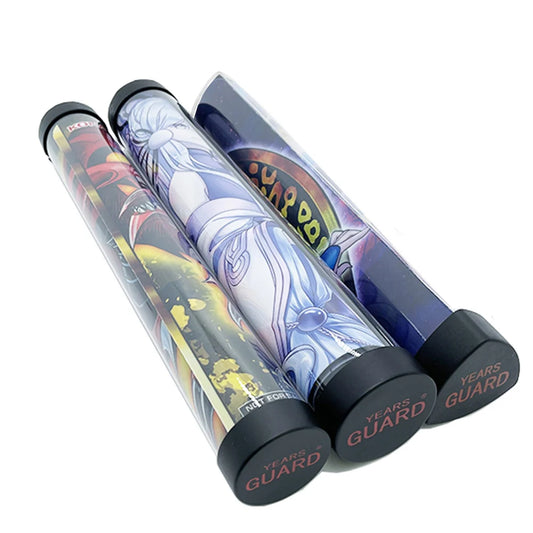Games Pad Canister, Game Stadium Board Playmat Trading Card Gaming Mat PRO Storge Tube GameMat Protecter Collector