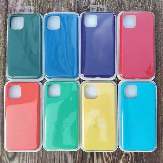 Original Liquid Silicone Phone Case for iPhone16 14 12 11 15 13 Pro Max Cases for iPhone 13 16 15 14  Cover With Logo Soft Funda