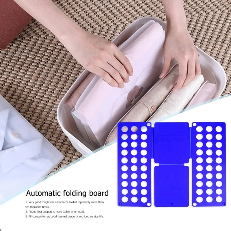 1PC Clothing folding board Time saving and convenient for folding clothes Convenient Foldable Folding Board