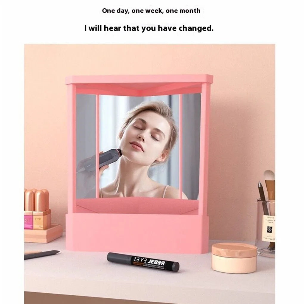 Professional True Mirror Non Reversing Mirror Clear Inverted Mirror Cosmetic Mirror For Cosmetic Makeup Vanity Table Bedroom