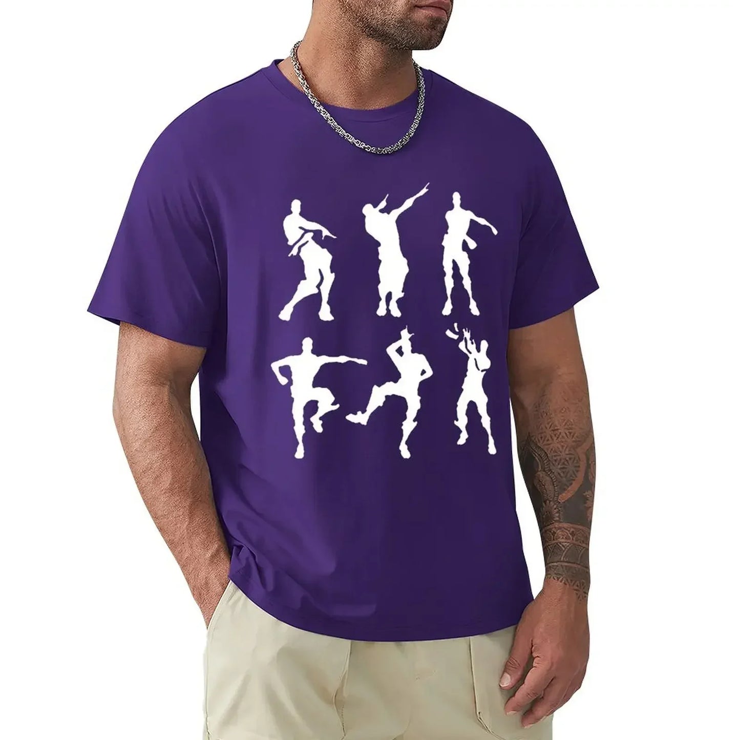 Fortniter Celebrations T Shirt Adult Men's Gaming Dance T-Shirt Discout Hot New Fashion Short Sleeve TShirt Cotton Top Tees