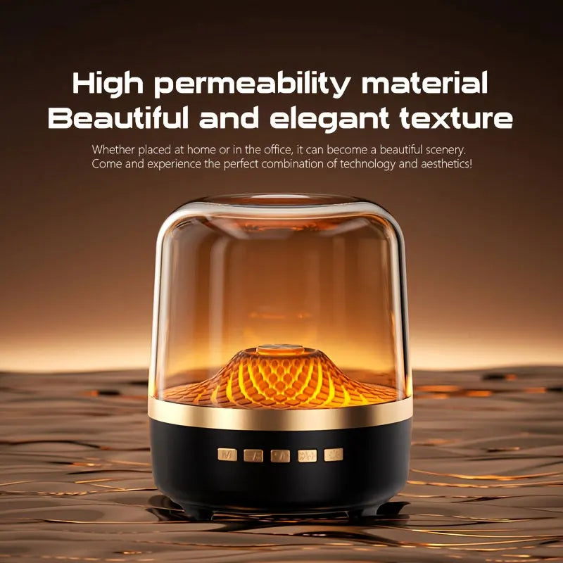 Wireless Bluetooth Speakers Portable Loudspeaker panoramic Surround Sound Effec Subwoofer Outdoor Mini Small Speaker LED Lights