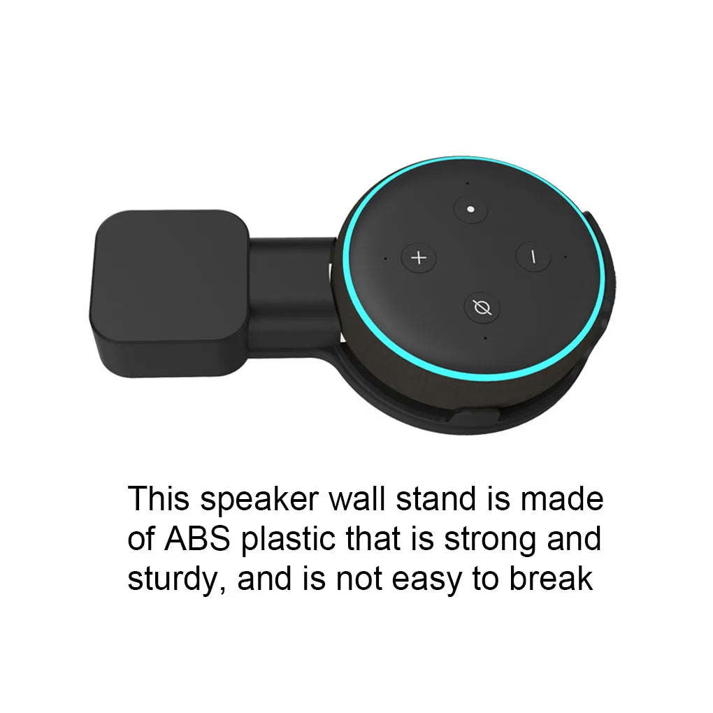 1/2PCS Outlet Wall Mount Stand Hanger for Amazon Alexa Echo Dot 3rd Gen Work For Amazon Echo Dot 3 Holder Case Plug In Bedroom